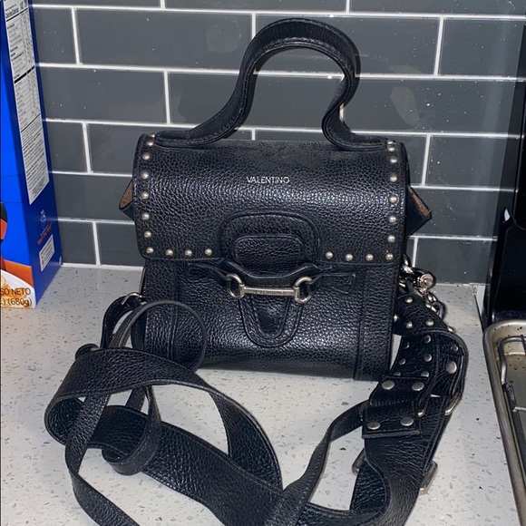 Valentino Handbags - Valentino studded black leather mini bag